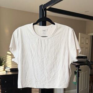 White Women's Crop Top